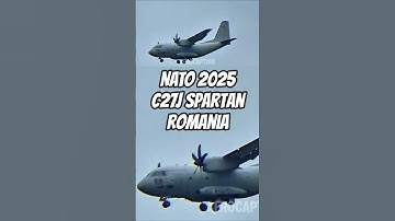 NATO 2025 MILITARY C27 J SPARTAN Government of Romania #avgeekoftheweek #nato #nato2025 #military