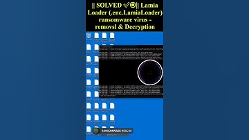 Lamia Loader (.enc.LamiaLoader) ransomware virus #shorts #trending #Lamia Loader