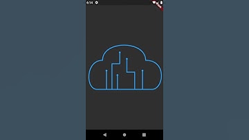 Flutter Cloud Animation #Shorts #Flutter #Flutterdev