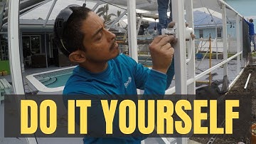 How to install screen door handle latch & closer (Tutorial)