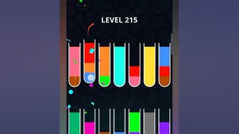 Color sort puzzle Level 215