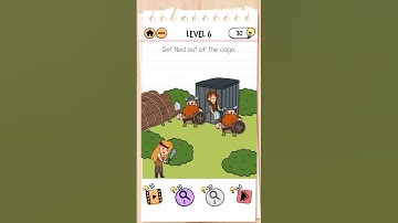 Brain Test 2 | Quest for Brainiac | Get Ned out of the cage | Level 6