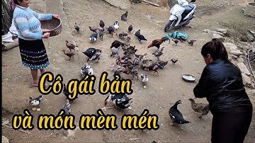 Cô Gái và món ăn mèn mén của người H