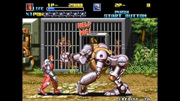ROBO ARMY (1991) - Arcade Beat Em UP
