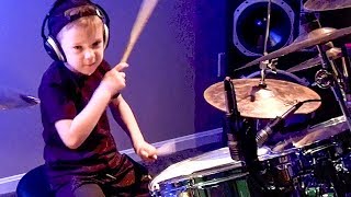 WHISTLE - Flo Rida (Drum Cover) age 6