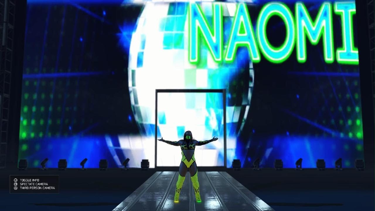 WWE 2K25 Mixed Tag Team Match