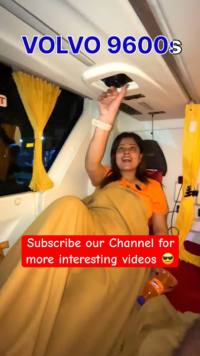 MOST LUXURIOUS VOLVO BUS IN INDIA 🚍| Volvo 9600 Premium Luxury Bus #Volvo #bus #luxury #shorts