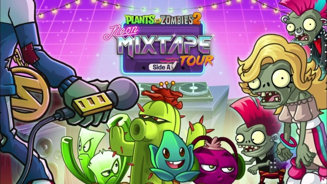 Plants vs Zombies™ 2 ТУСИМ НА НЕОНОВОМ ПАТИ  (15-20 УРОВЕНЬ)