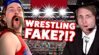 WRESTLING FAKE?!? (This Week In Smosh)