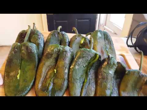 Chile Rellenos!!/ Stuffed Poblano peppers/ Cheese stuffed