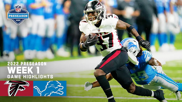 Atlanta Falcons vs. Detroit Lions Preseason Week 1...