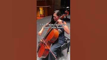 7 Things I Wish I Knew for a Better Cello Sound 🎻