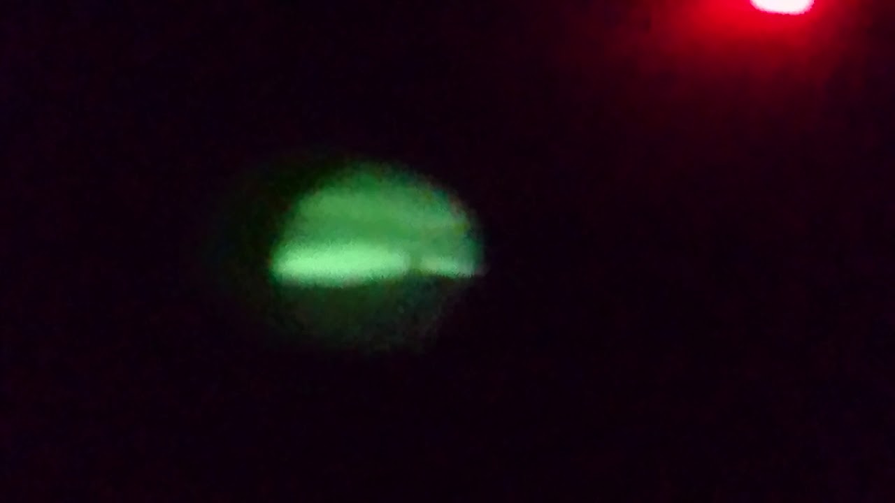 Night vision scope UFO Spook Light - 27/1/19 Craigmore Hill Aberfoyle Scotland - YouTube GREEN M