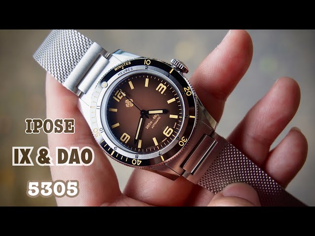 IPOSE IX & DAO 5305 (IXDAO-01) Homage watch - YouTube