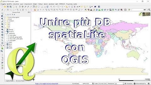 Unione DB SpatiaLite