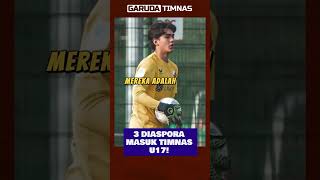 3 PEMAIN DIASPORA RESMI DIPANGGIL TIMNAS U17, GARUDA CALLING  #shorts