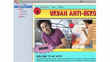 Publishing iWeb Websites to myhosting.com onCloud(tm)