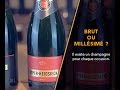 Comment choisir son champagne brut ou millsim 