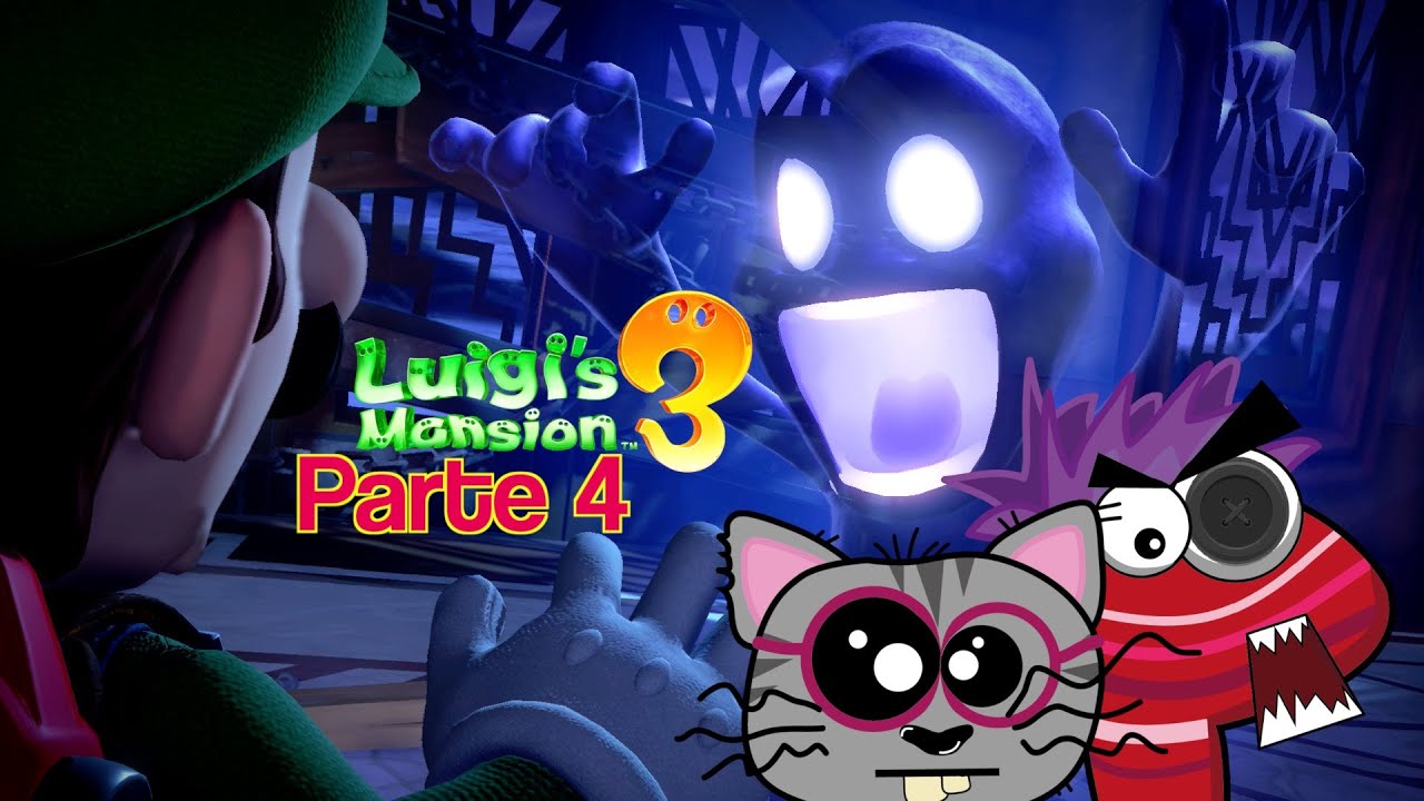 Primera Batalla EPICA con FANTASMAS / Luigi´s Mansion 3 / Parte 4