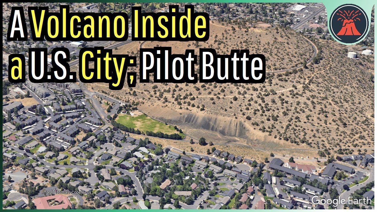 The Volcano Inside a Major City; Pilot Butte YouTube