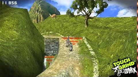 Inca Hills Walkthrough: Ride To The Right Of The Narrow Ridge. - Touchgrind BMX