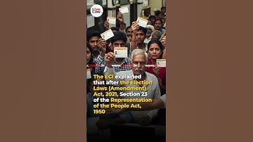 Aadhaar Used Only As Proof Of Identity For Electoral Roll Inclusion : EC Tells SC