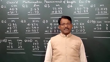Class 5 Learning Mathematics Measurement of Length Ex 54 By Manoj Prasad Karn