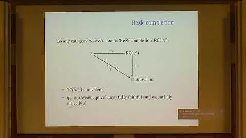 Dr. Benedikt Ahrens | Categorical structures for type theory in univalent foundations"
