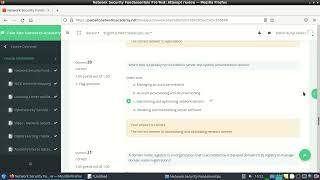 Network Security Fundamentals Pre Test Quiz