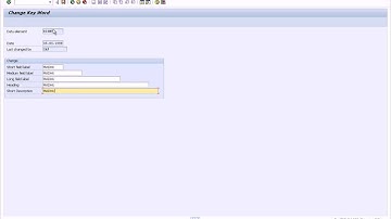 SAP ABAP  Field Enhancement