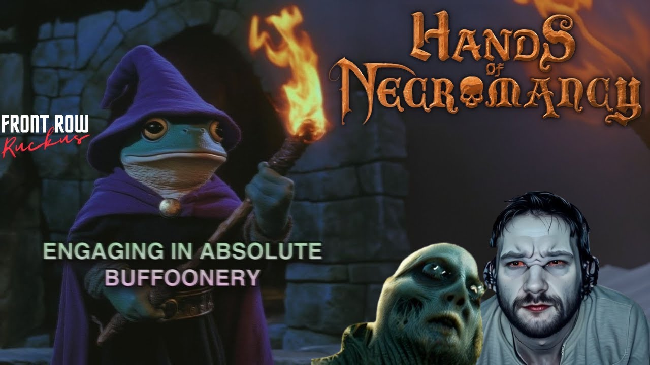 Engaging in Absolute Buffoonery- Lets Play Hands of Necromancy - YouTube