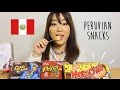 Korean Tries Peruvian Snacks! 🇵🇪