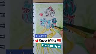 I Draw Snow White In My Art Style 