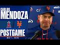 Carlos Mendoza on the Mets' 4-3 win over the Angels 'solid team win'