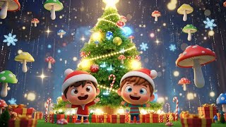 🎄 One, Two, Three! Light the Christmas Tree vs Mushroom Rain | Fun 3D Cartoon for Kids