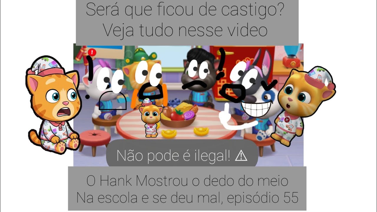O Hank mostrou o dedo do meio na escola e se deu mal, episódio 55