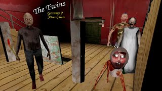The Twins Remade In Granny Chapter Two Atmosphere Full Gameplay! screenshot 1