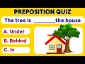 Preposition quiz |  PREPOSITIONS | Quiz time| Find out the correct preposition | #preposition #quiz