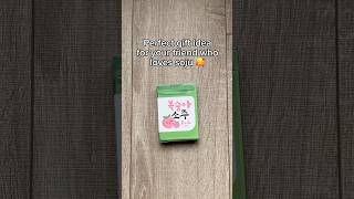 CUTEST Gift Idea 🥹 (Peach Soju Cards)