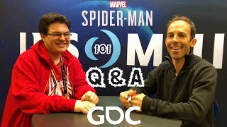 Spider-Man PS4: 101 - Marvel's Spider-Man Q&A w/ Ryan Schneider at GDC 2018!!!