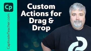 Adobe Captivate Classic Drag and Drop with Custom Actions