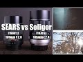 Sears vs Soligor 135mm 2.8 Vintage Lens Nikon Z6/ProResRAW & Internal 8bit