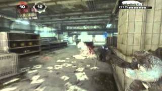 Gears Of War 3 onscreen double superman and a spiderman ::: IFatalz Torture