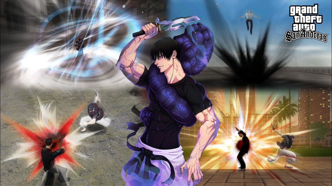 GTA San Andreas - Toji Fushiguro Mod (Jujutsu kaisen)