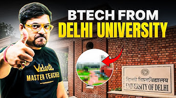 B.Tech in Delhi University without JEE 🔥 DU- BTech Admission ✅️| Harsh Sir |