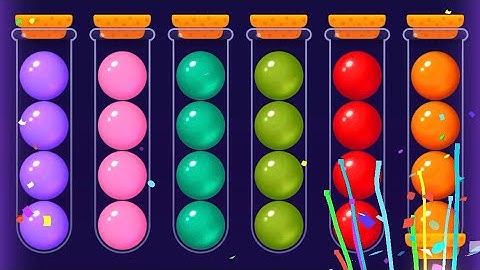 Ball game level 2587 - 2607 | Ball Sort puzzle
