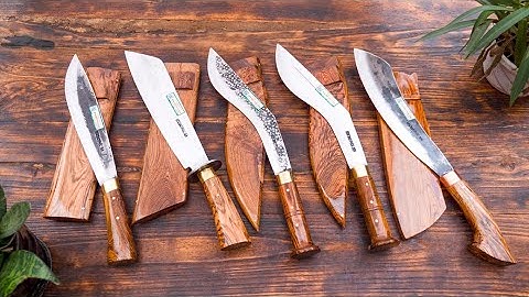 5 CỰC PHẨM DAO ĐI RỪNG CỦA HTX DAO PHÚC SEN