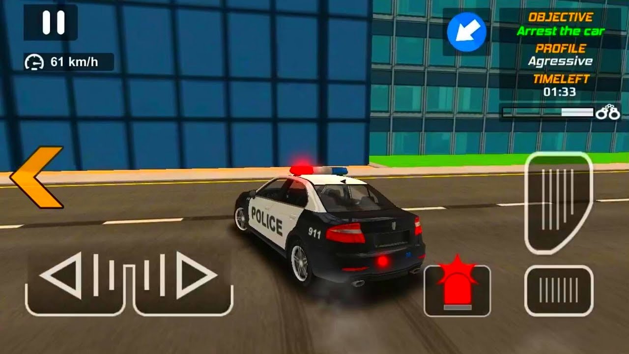 Police Car Chase Cop Simulator - Police Chase Thief Car - Android Gameplay