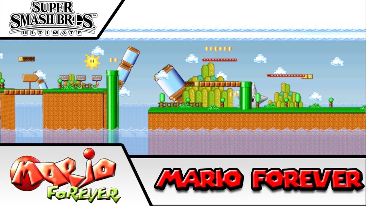 Super Smash Bros. Ultimate Stage Hack - Mario Forever - YouTube
