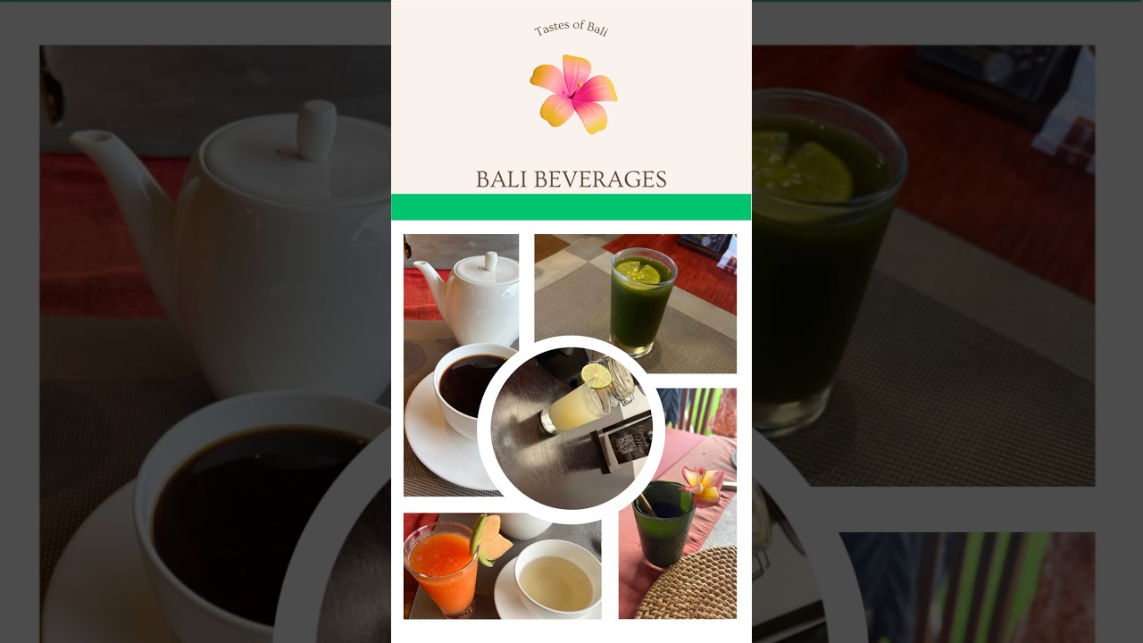 Bali Beverages | Exotic Fruits | Balinese Coffee | Indonesia Gastronomy